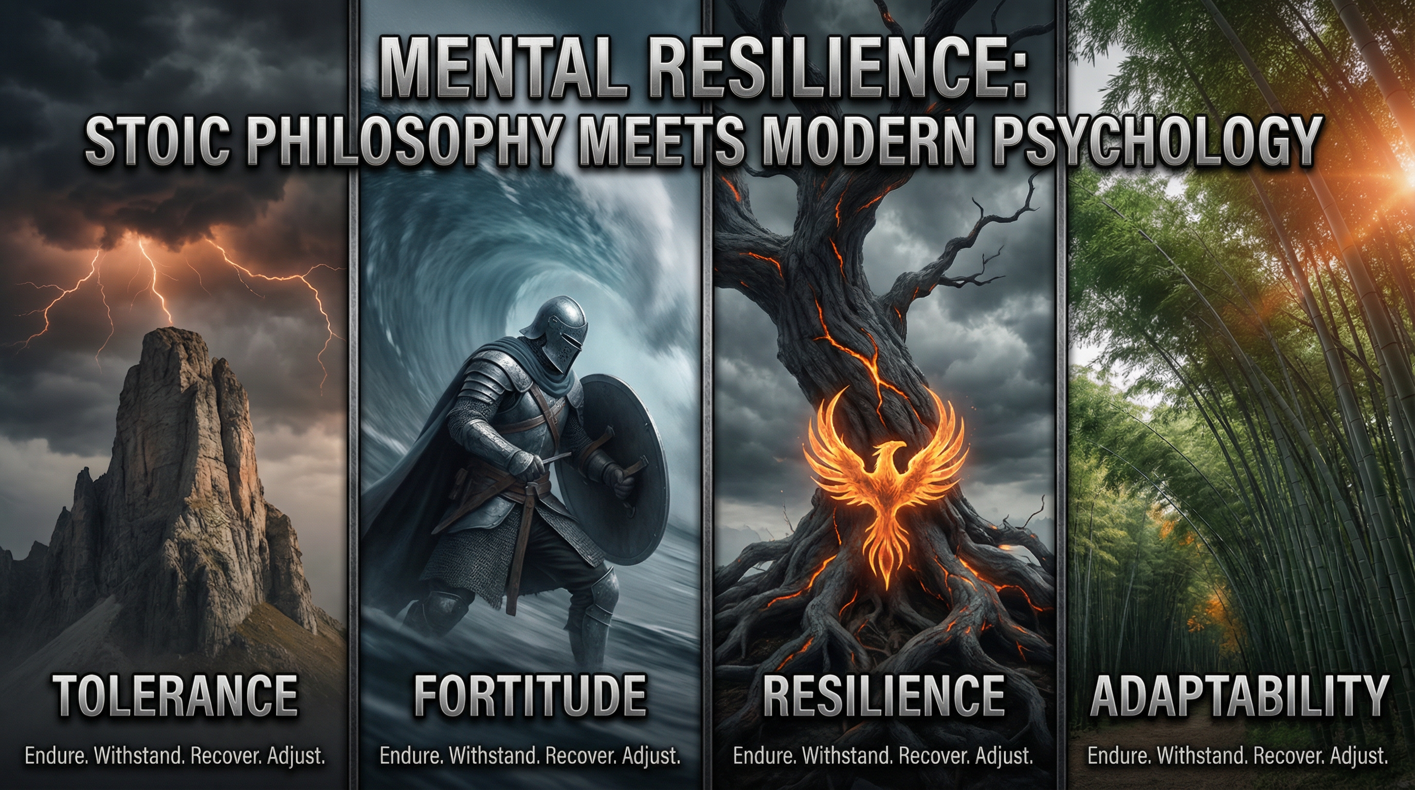 The Mental Toughness Framework: Tolerance, Fortitude, Resilience, Adaptability
